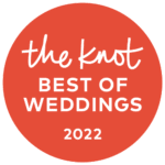 The Knot best of weddings 2022 recipient badge