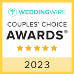 WeddingWire Couples Choice Awards 2023 recipient badge